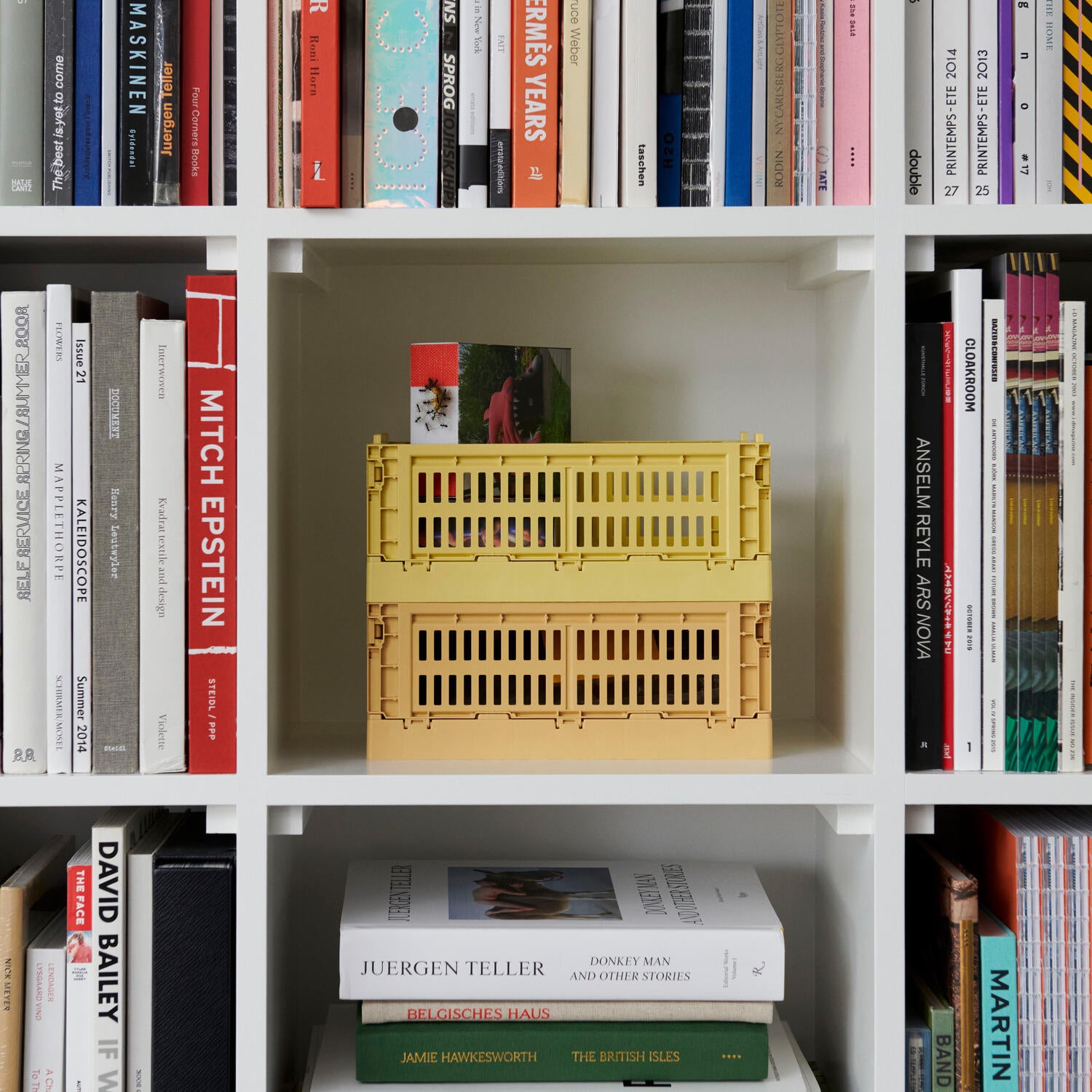 Colour Crate S kasse - Dusty Yellow